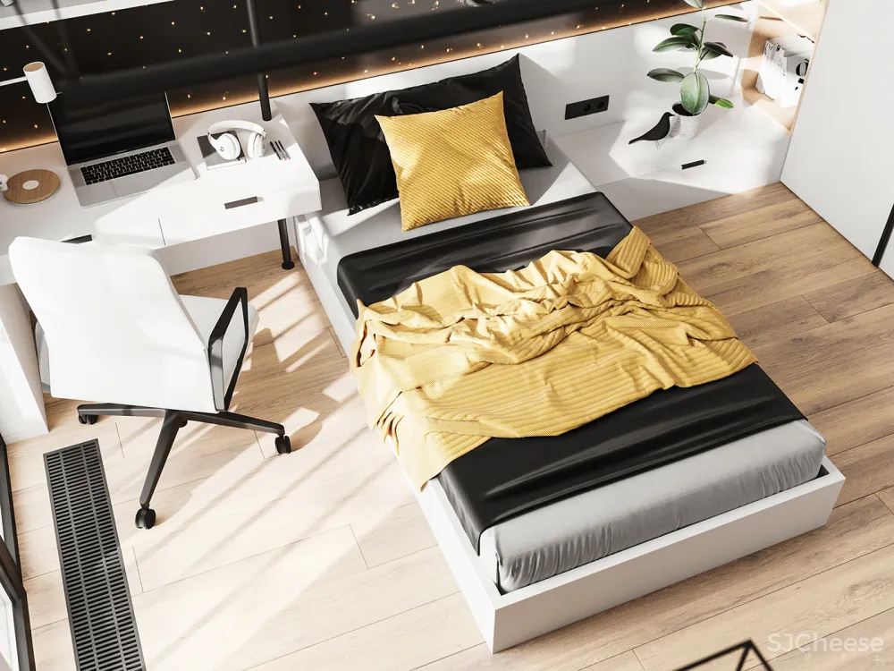 55㎡ 封了阳台, 多出 2 间房,「违章搭建」真实用!