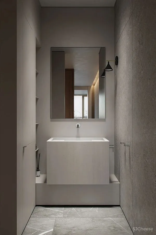 124㎡极简高级灰,格调十足!