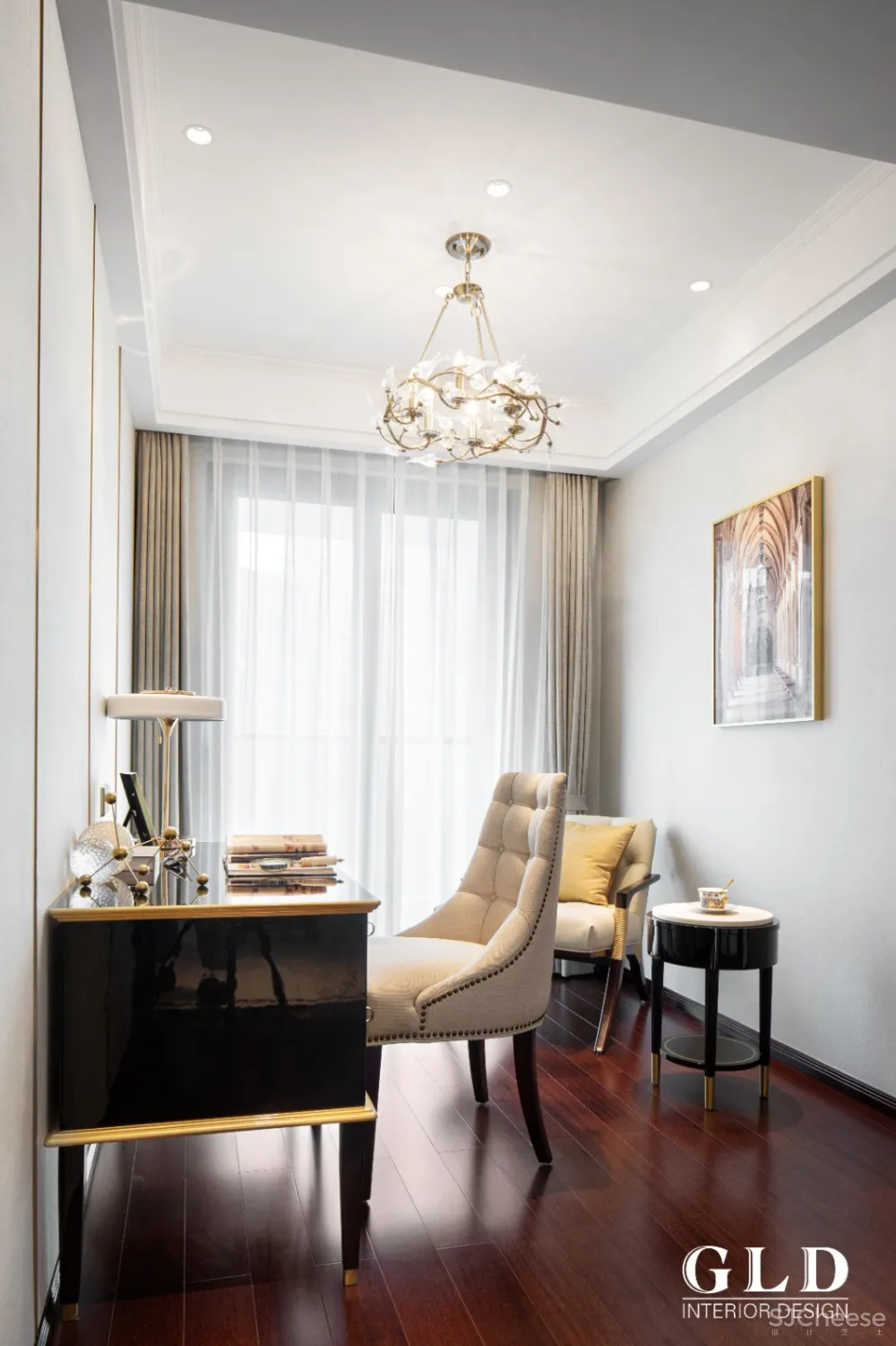 GLD绿檀设计|都市新古典的烈焰璀璨