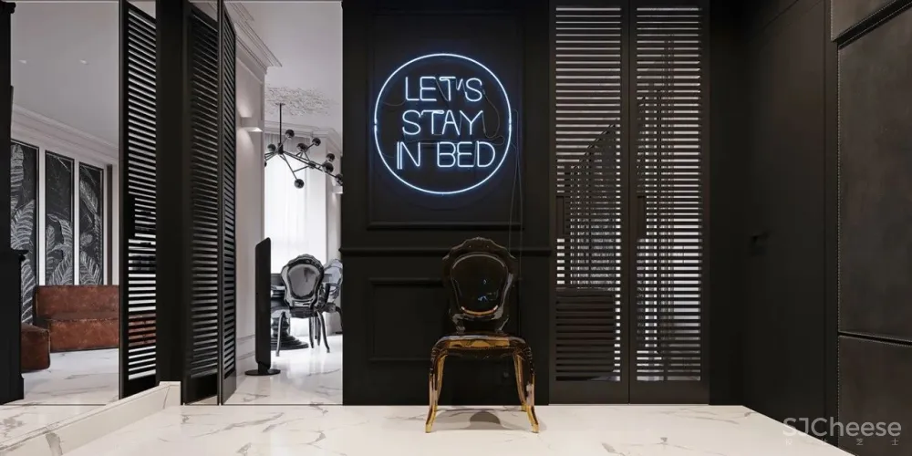 45㎡小宅,时尚经典!