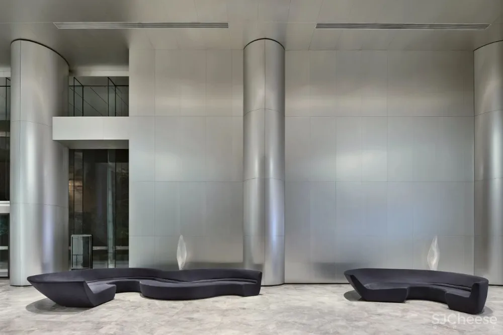 5000㎡简洁大气的办公楼空间设计