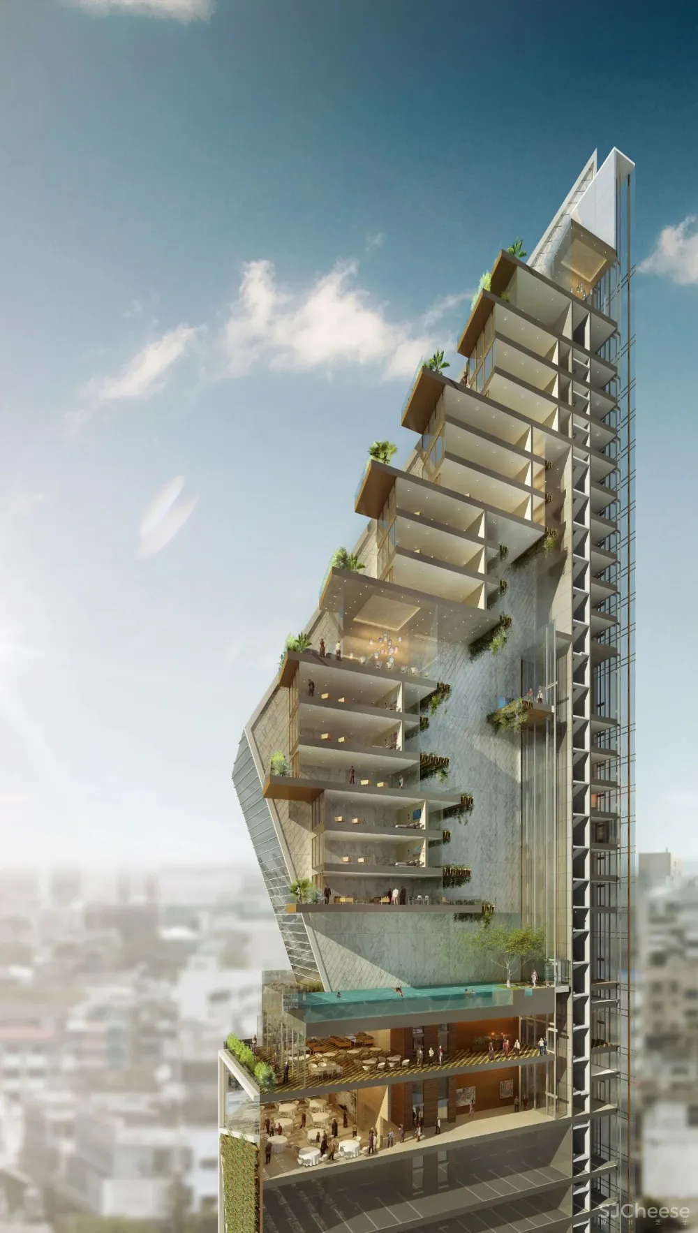 KPF设计事务所 曼谷「瑰丽」酒店