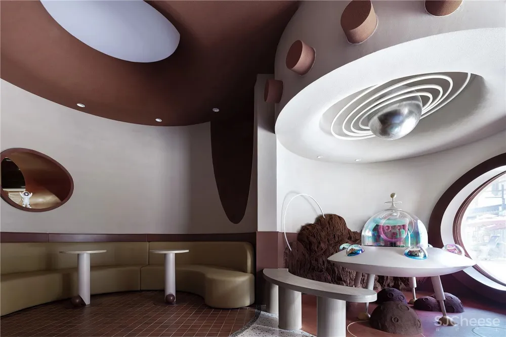 你怎么看奶茶品牌CoCo这家走向“宇宙”的店?