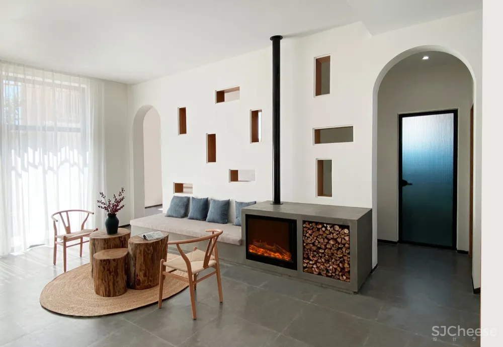 DK大可设计/北京四季星空民宿