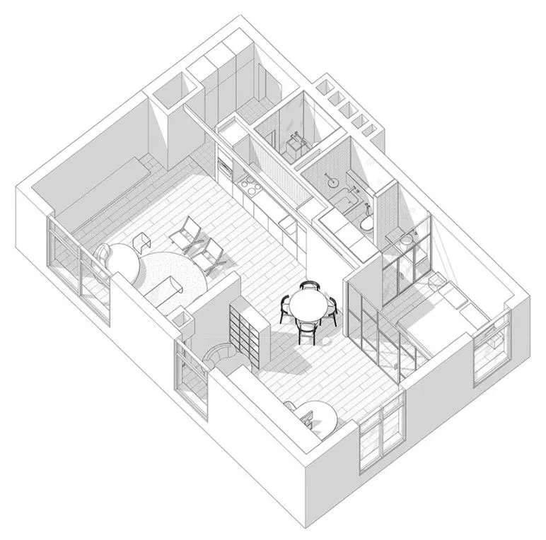 78㎡时尚美家，起居室设计高级又有格调！