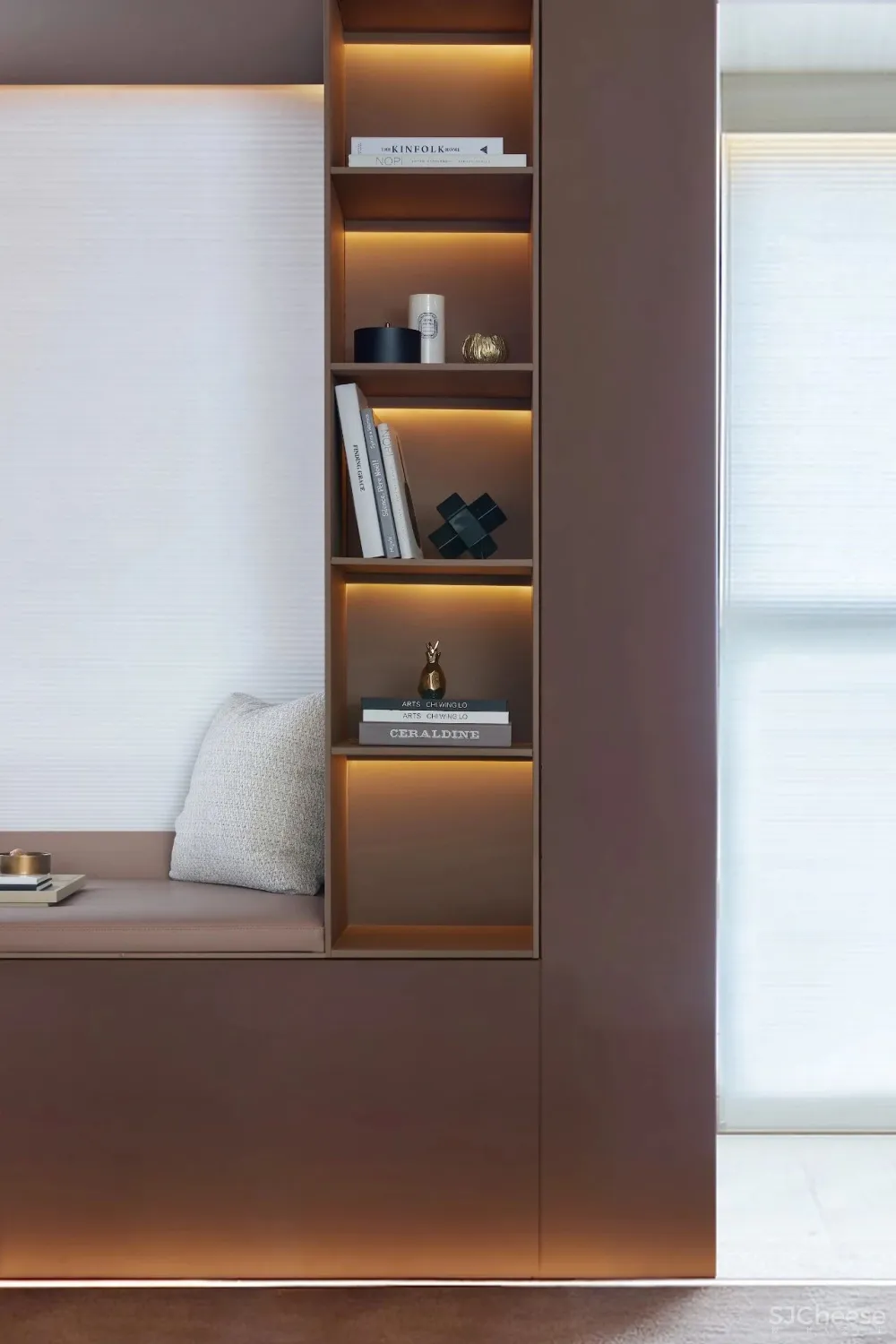 236㎡儒雅复式样板间,褪去形式后的本真,直达心门的素雅风