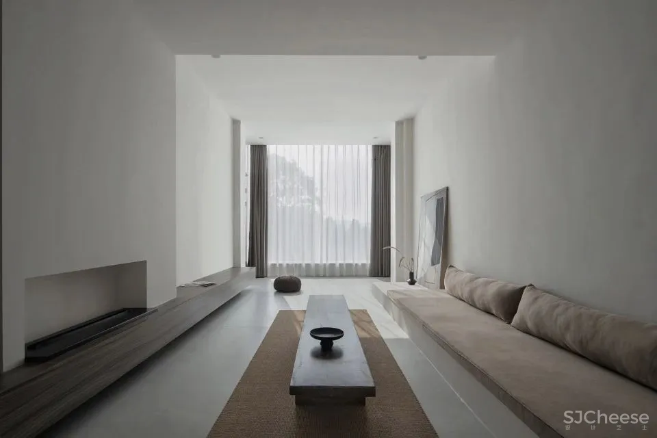 稻田里的极简民宿