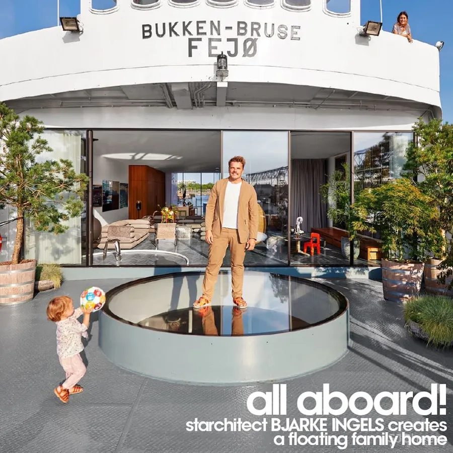 大B哥的私宅曝光,一家人竟然住在船上?这设计真有格调!