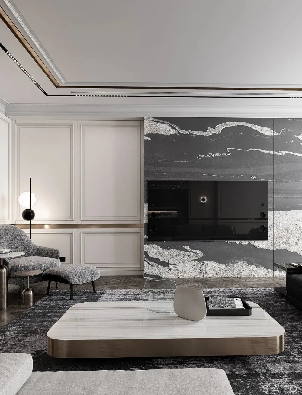 257㎡轻奢大平层，高贵生活！