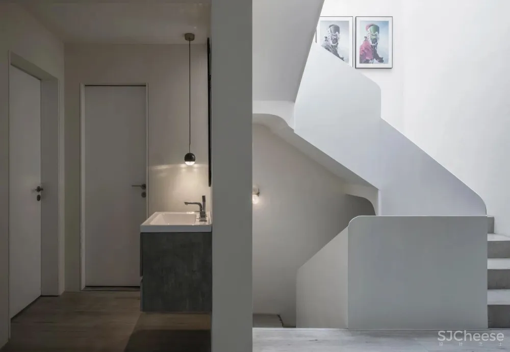 500㎡极简风别墅,返璞归真的侘寂美学!