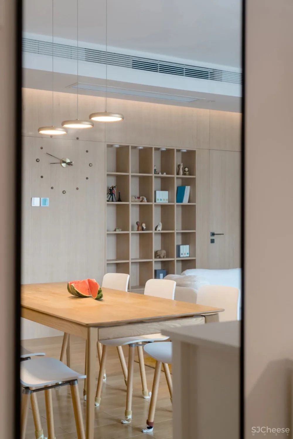 不要电视机,席地而坐,这个120m²日式风格的家真有个性 漾设计