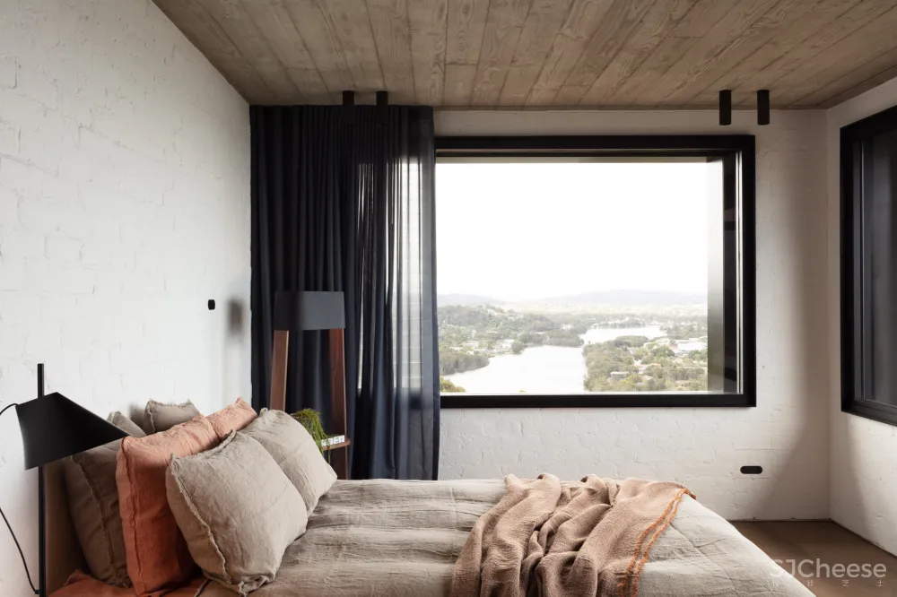 乡下盖房子,用这种木纹混凝土,温暖又高级!