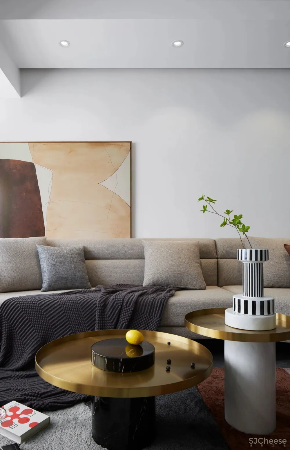 波子汽水之家，描绘充满活力的橙色空间！