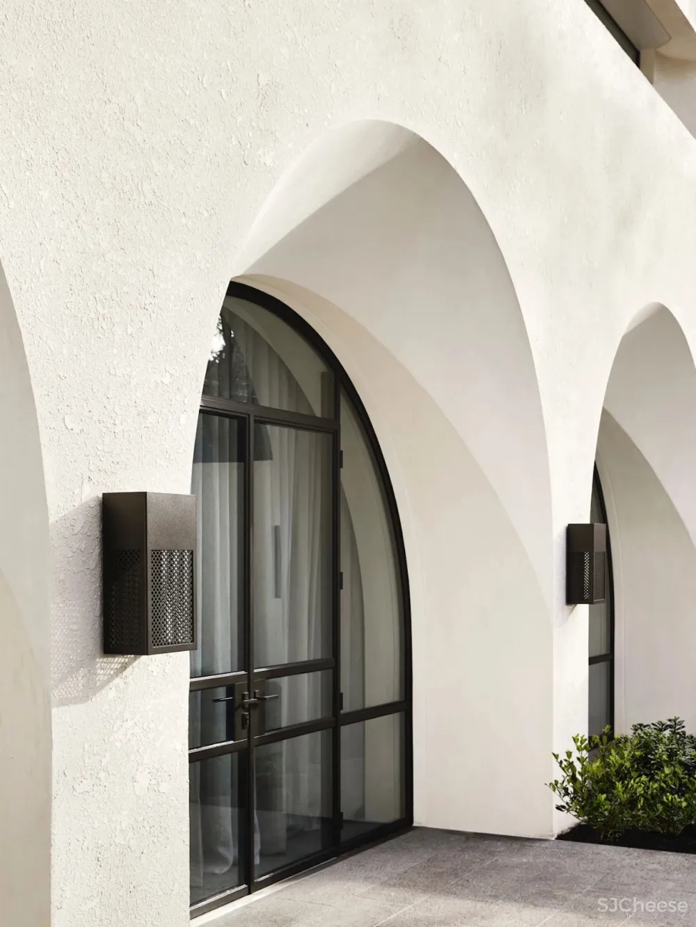 甄选国外优秀设计 墨尔本HuntingTower:自然主义的拱形豪宅