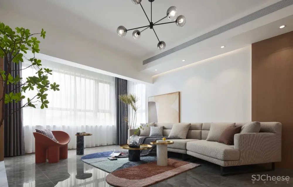 波子汽水之家，描绘充满活力的橙色空间！