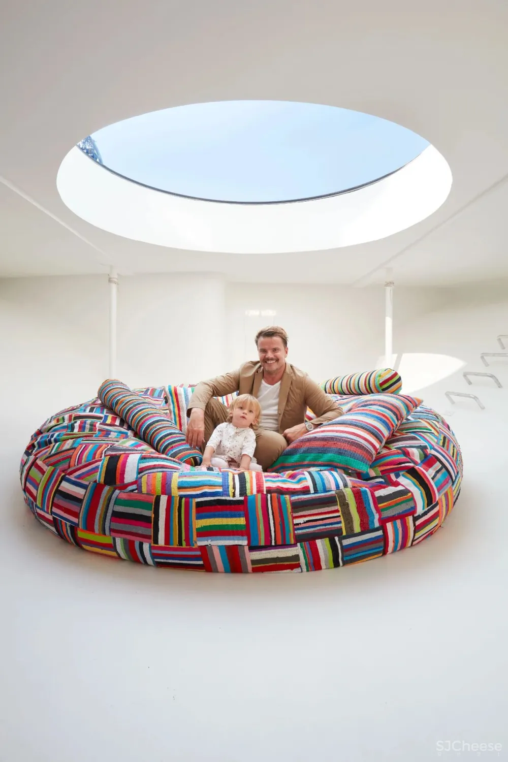 大B哥的私宅曝光,一家人竟然住在船上?这设计真有格调!