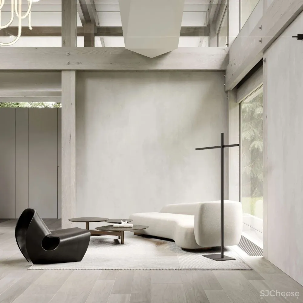 超大尺度,上演原生态极简空间