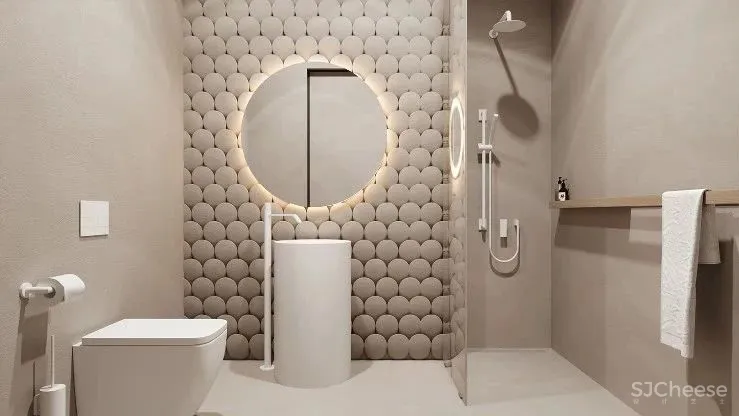 简约原木风住宅,用布艺、石材搭配出高级感!