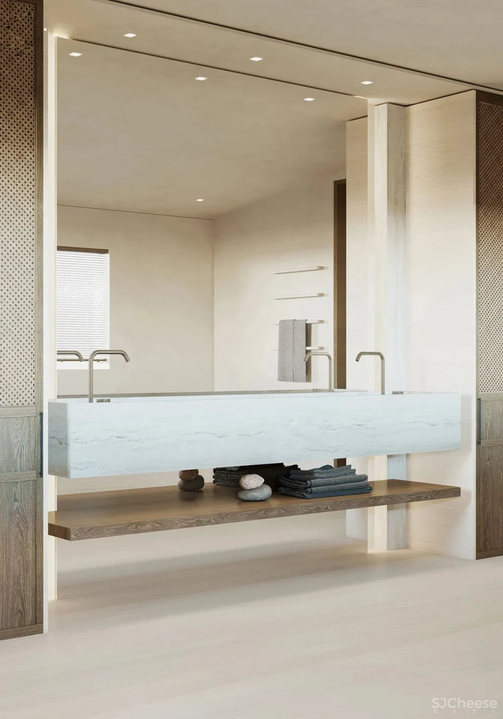 自然舒适的艺术住宅