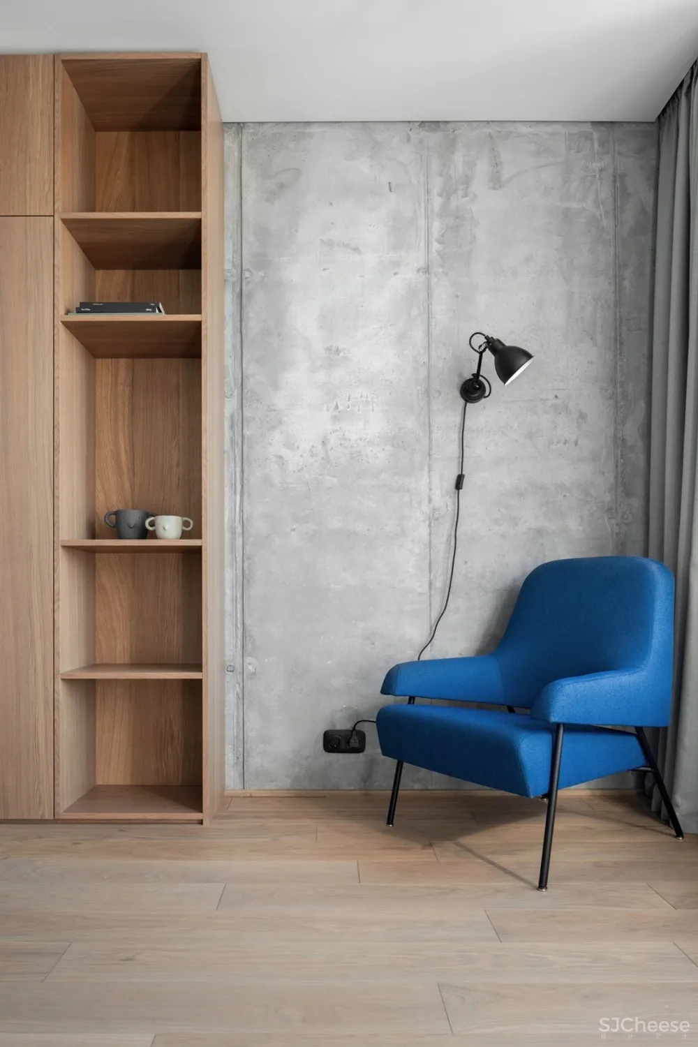 99㎡四居室,夫妻企业家,一人一间办公室!