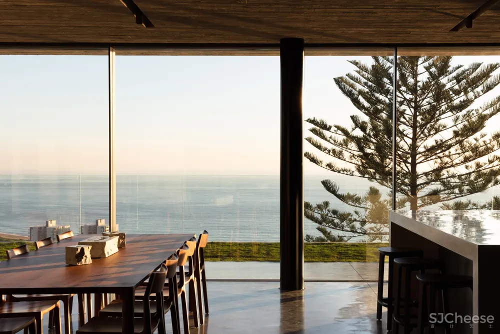 乡下盖房子,用这种木纹混凝土,温暖又高级!