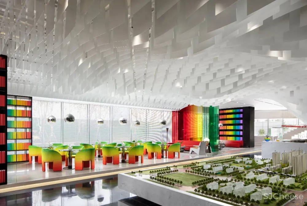 矩阵纵横 新作 郑州旭辉空港时代售楼处｜售楼处