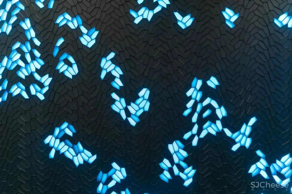 大堂挂幅画,早就过时了!这样的装置才叫灵动