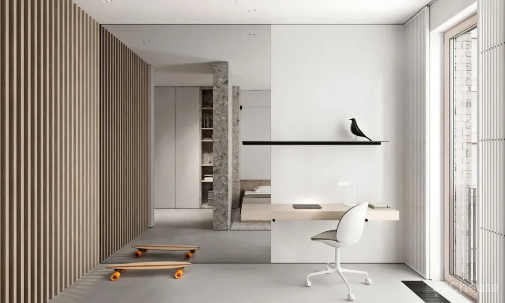 完美的空间比例,诠释极简主义克制美学