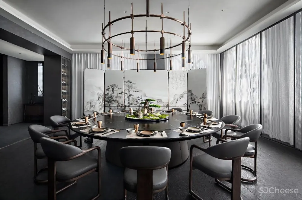 璞辉设计丨「醉潮 · 宴遇」——醉墨淋漓，云奔潮涌，“味”你而来