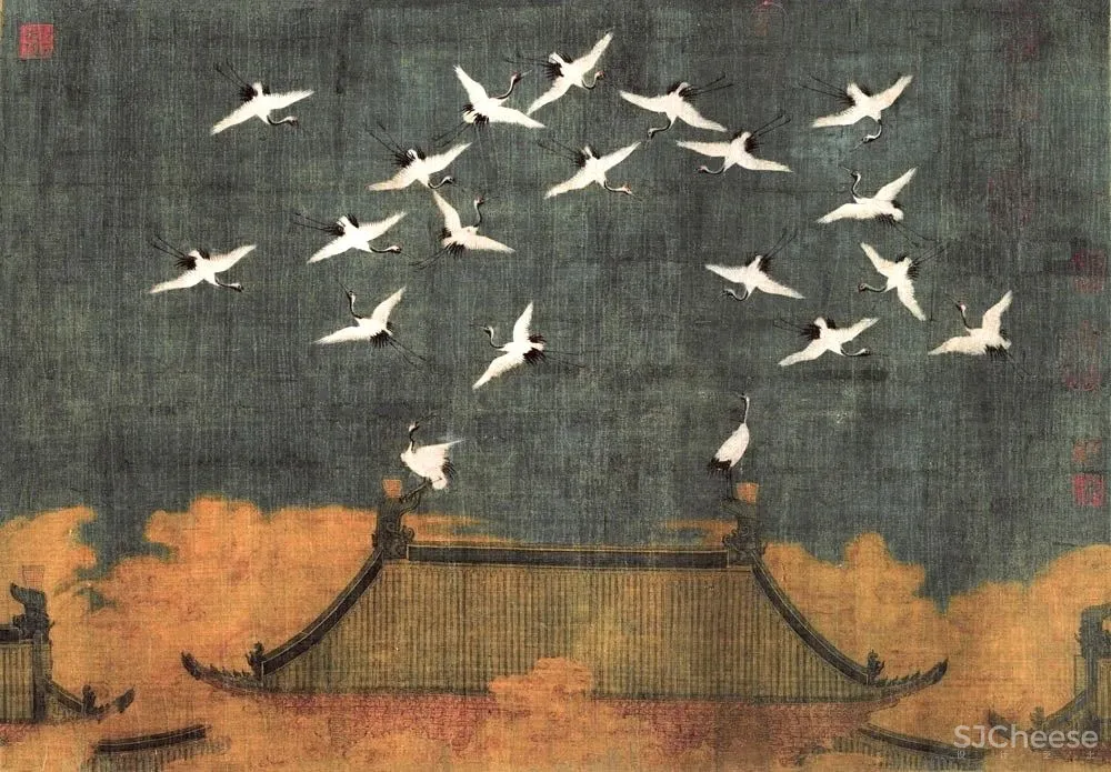 元禾大千：现代空间中的《瑞鹤图》