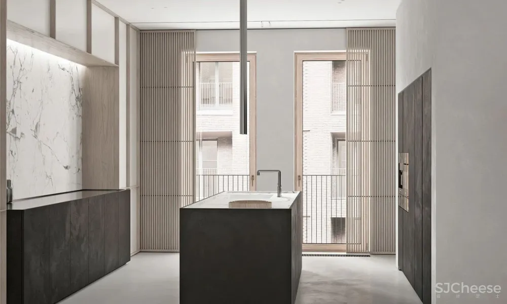 完美的空间比例,诠释极简主义克制美学