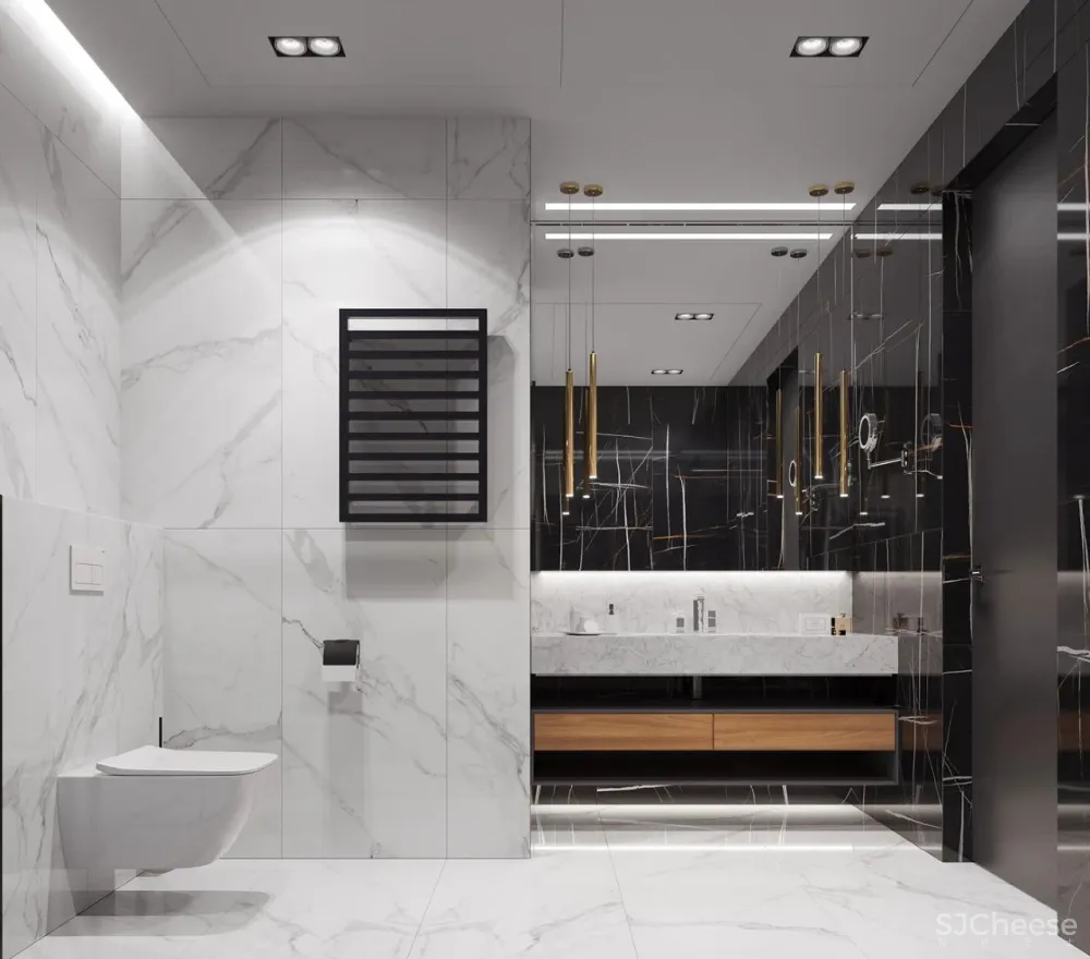 水蓝 浅灰，简约空间的浪漫调性