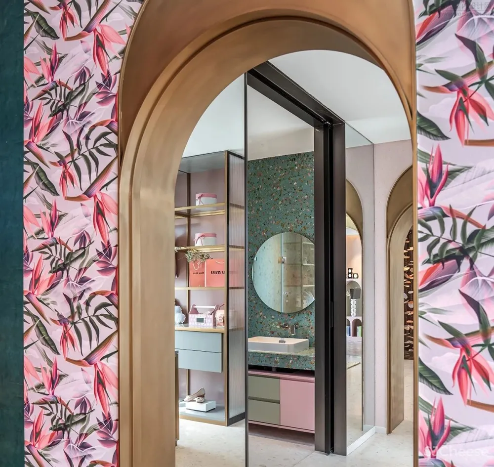 金泰中央公园杨上叠样板间231㎡丨 一然设计