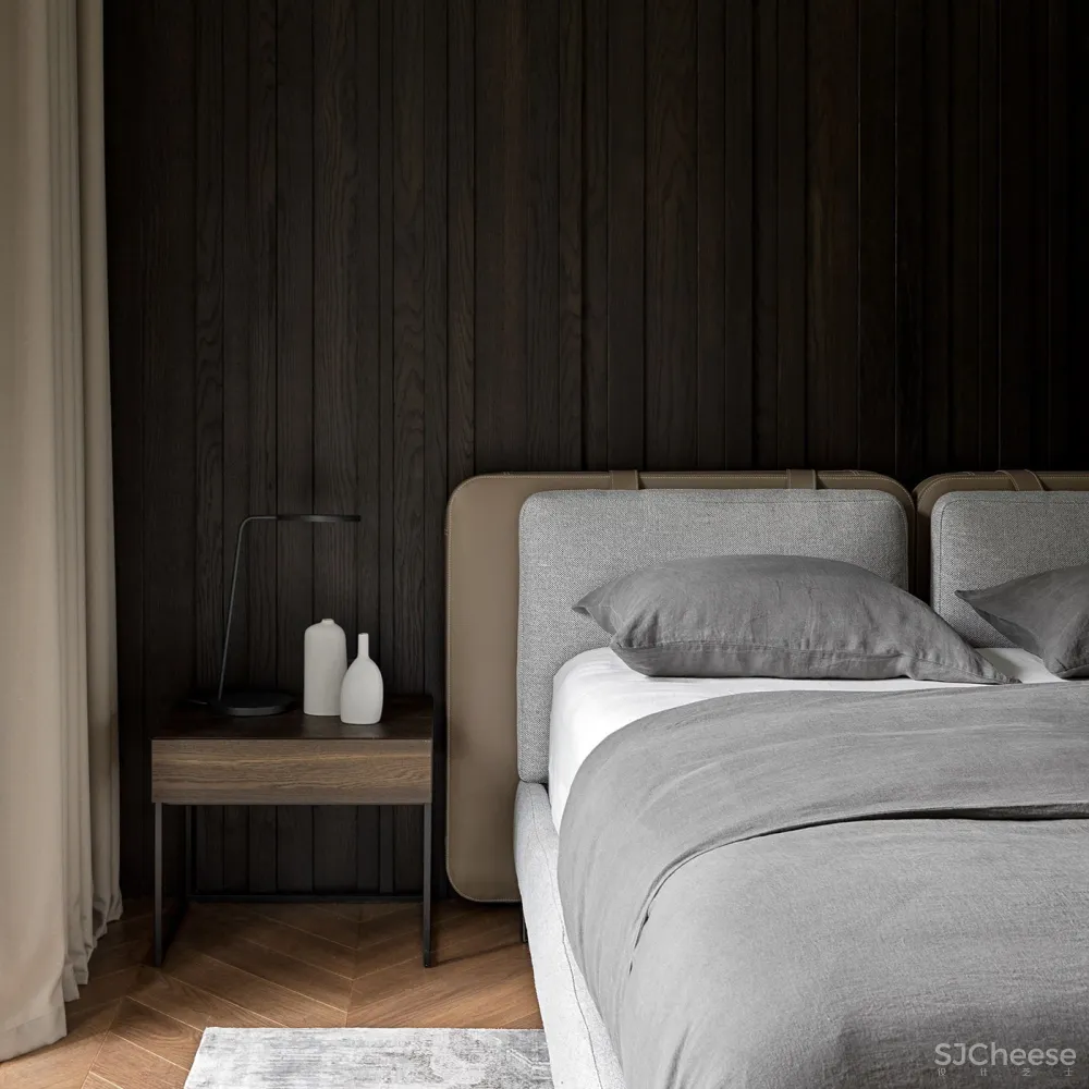 低调的轻奢设计, 每一处材料都很有质感!