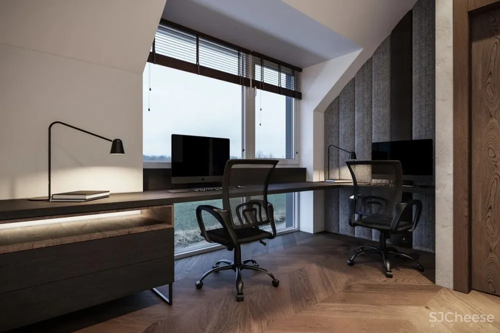 110㎡ 原木风复式, 灯光这样设计更有质感!