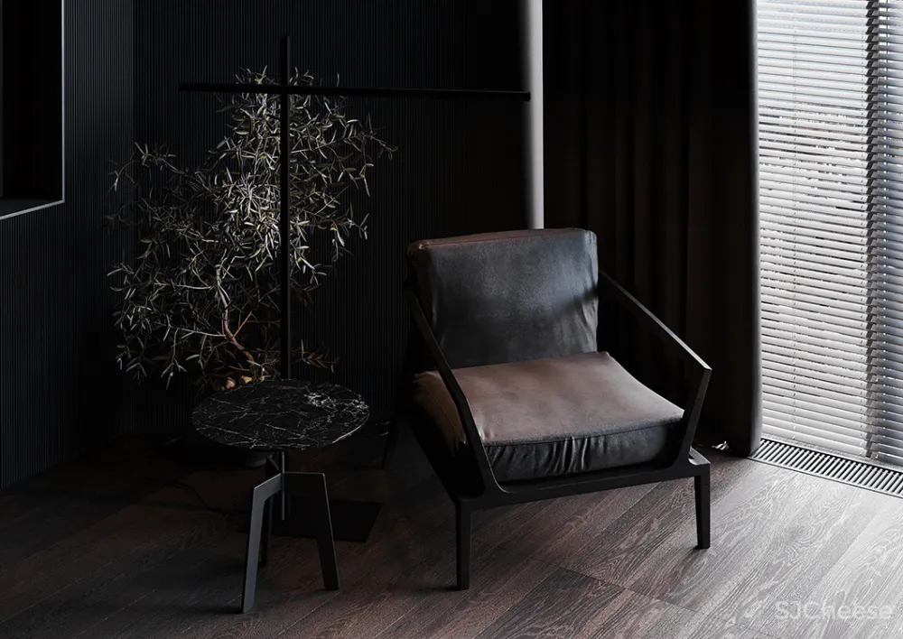 极简 高级黑,这样的设计真酷!