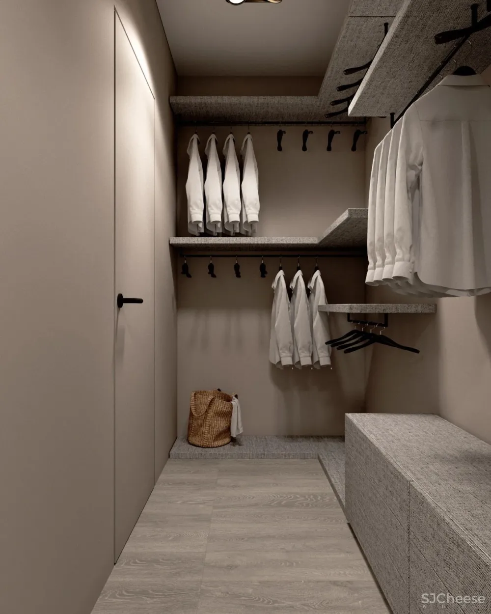 43㎡黑色小户型住宅,网友:这才叫一个人的豪宅!