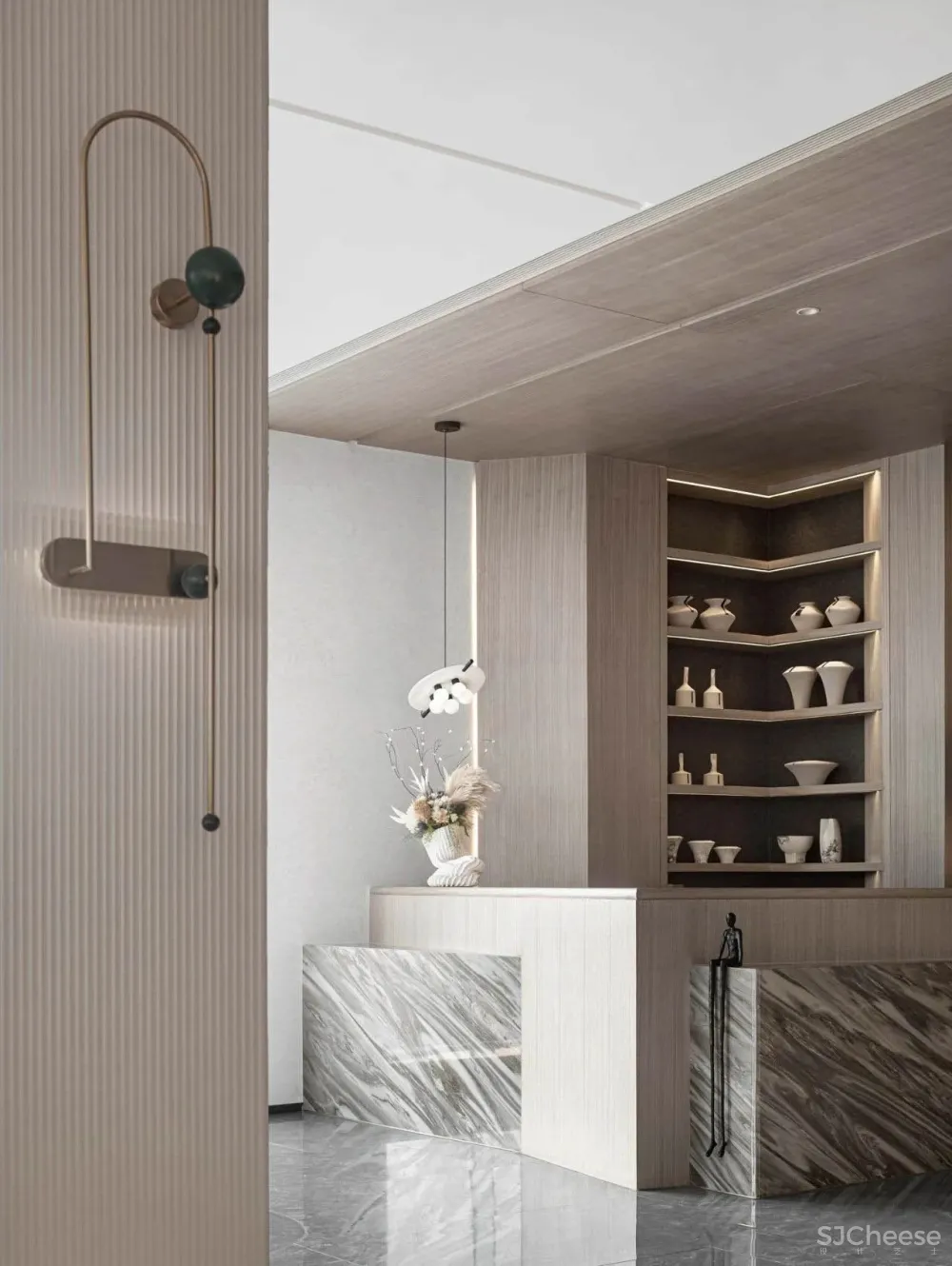 纳沃设计丨水无形而有万形，水无物能容万物