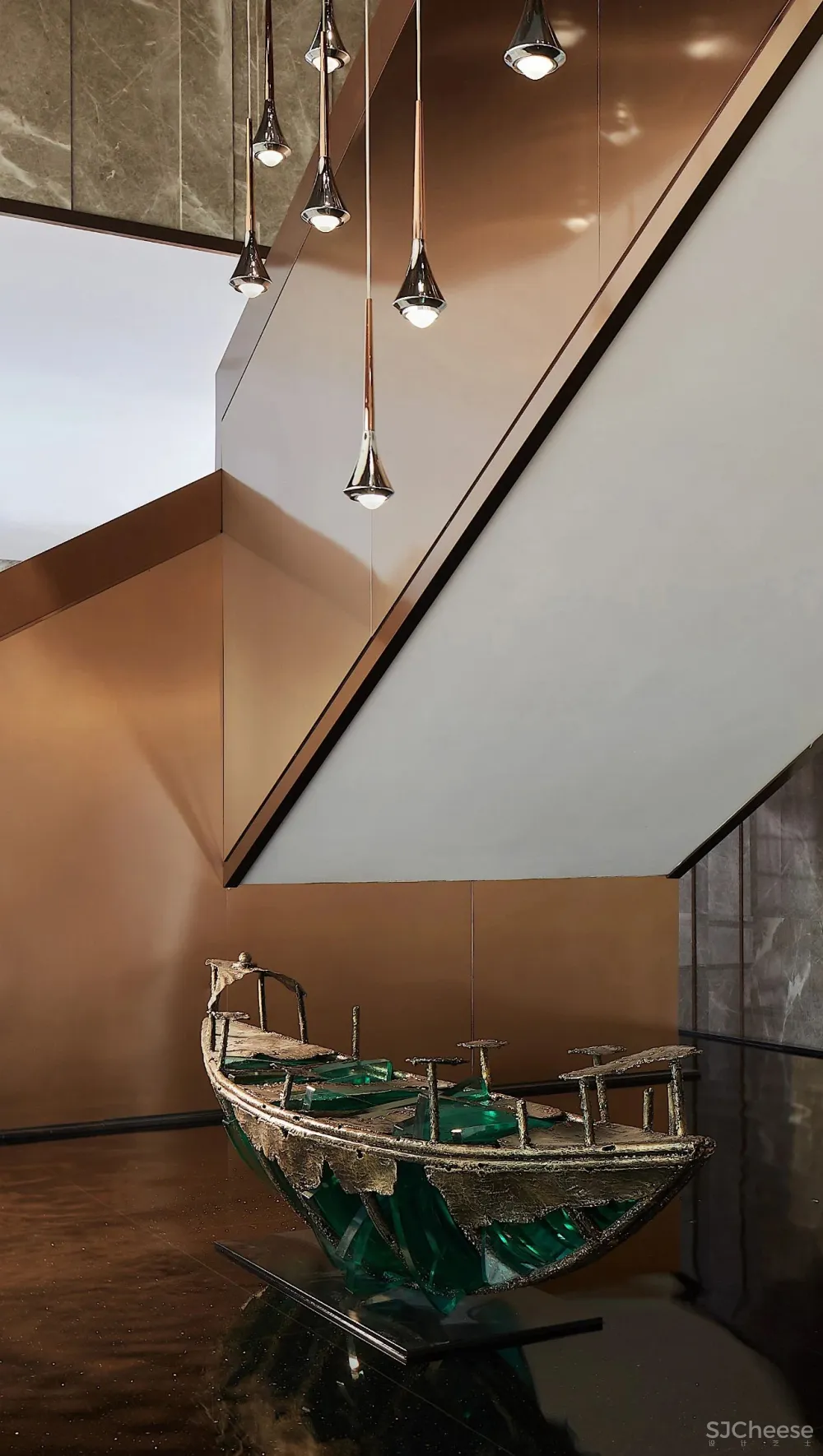 众睦设计丨上海金海壹品营销中心:当代艺术,铺叙自然