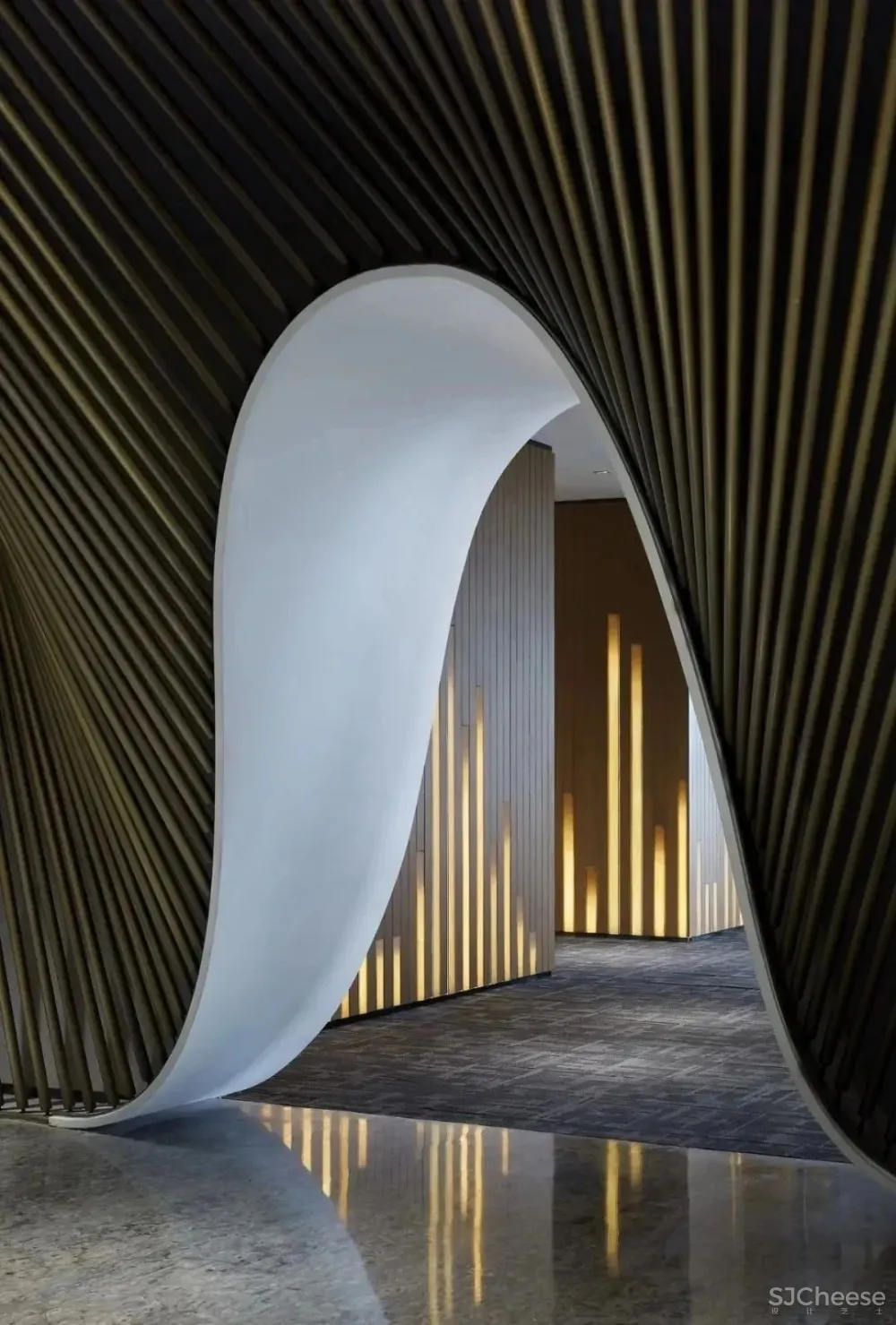 以线性美学,重塑魔都顶级智慧办公空间 集艾设计