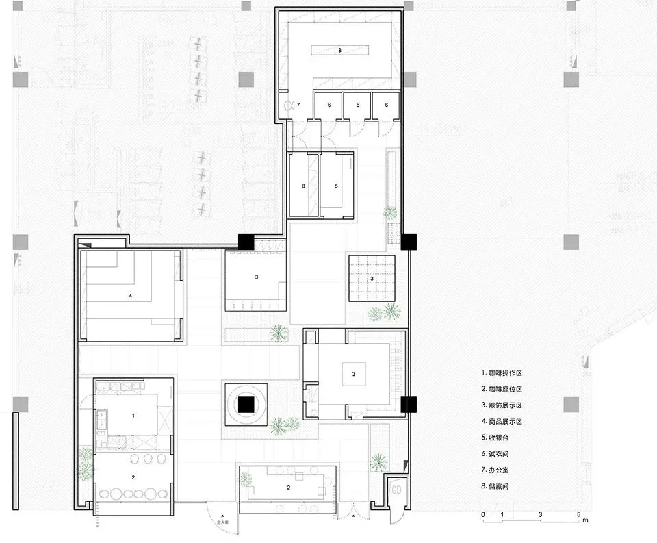 青山周平新作 DOE深业上城店室内设计 B.L.U.E.建筑设计事务所