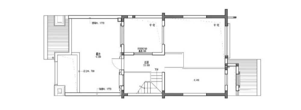 500㎡极简风别墅,返璞归真的侘寂美学!