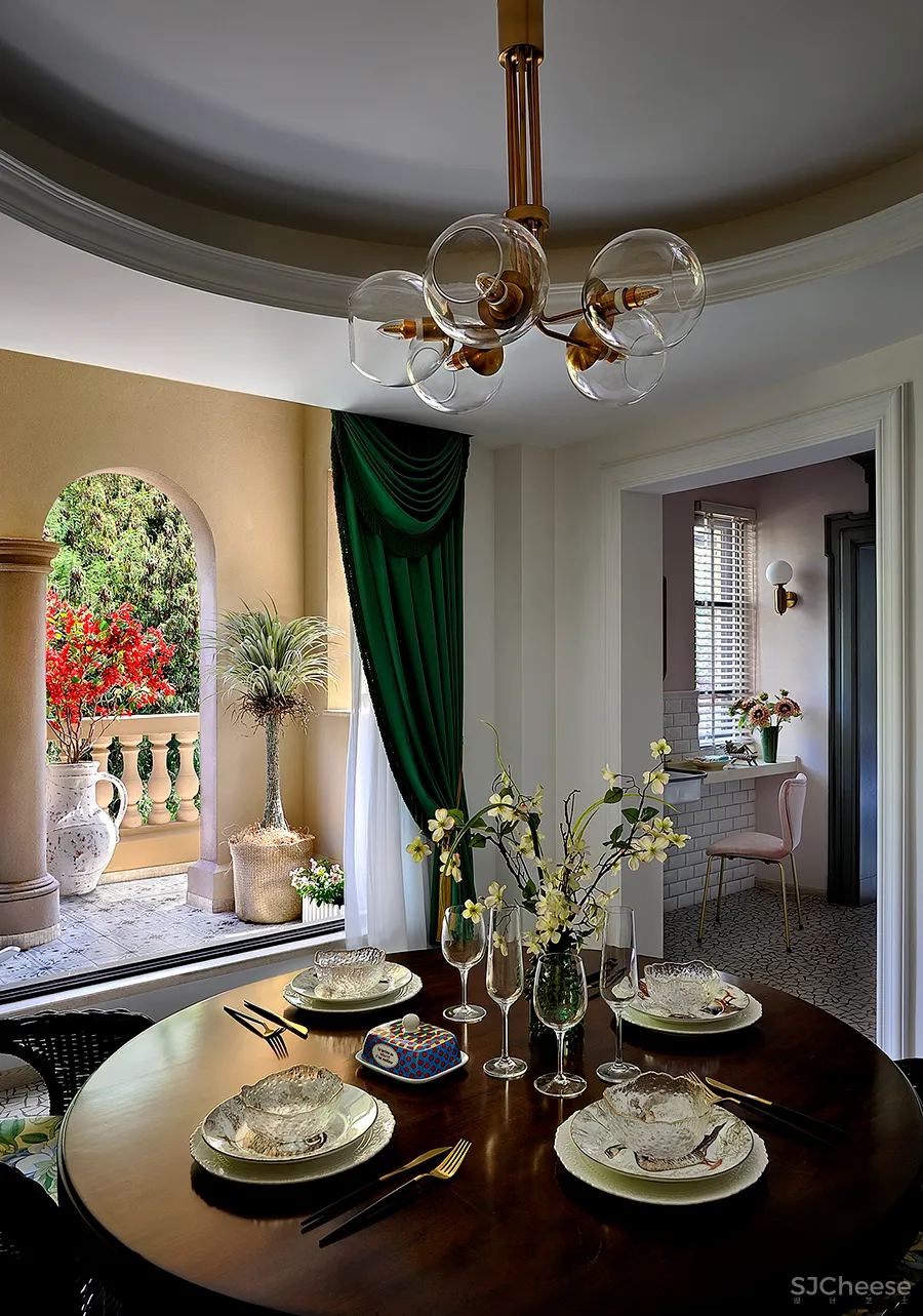 鬼手帕新作:舞裙秋色染