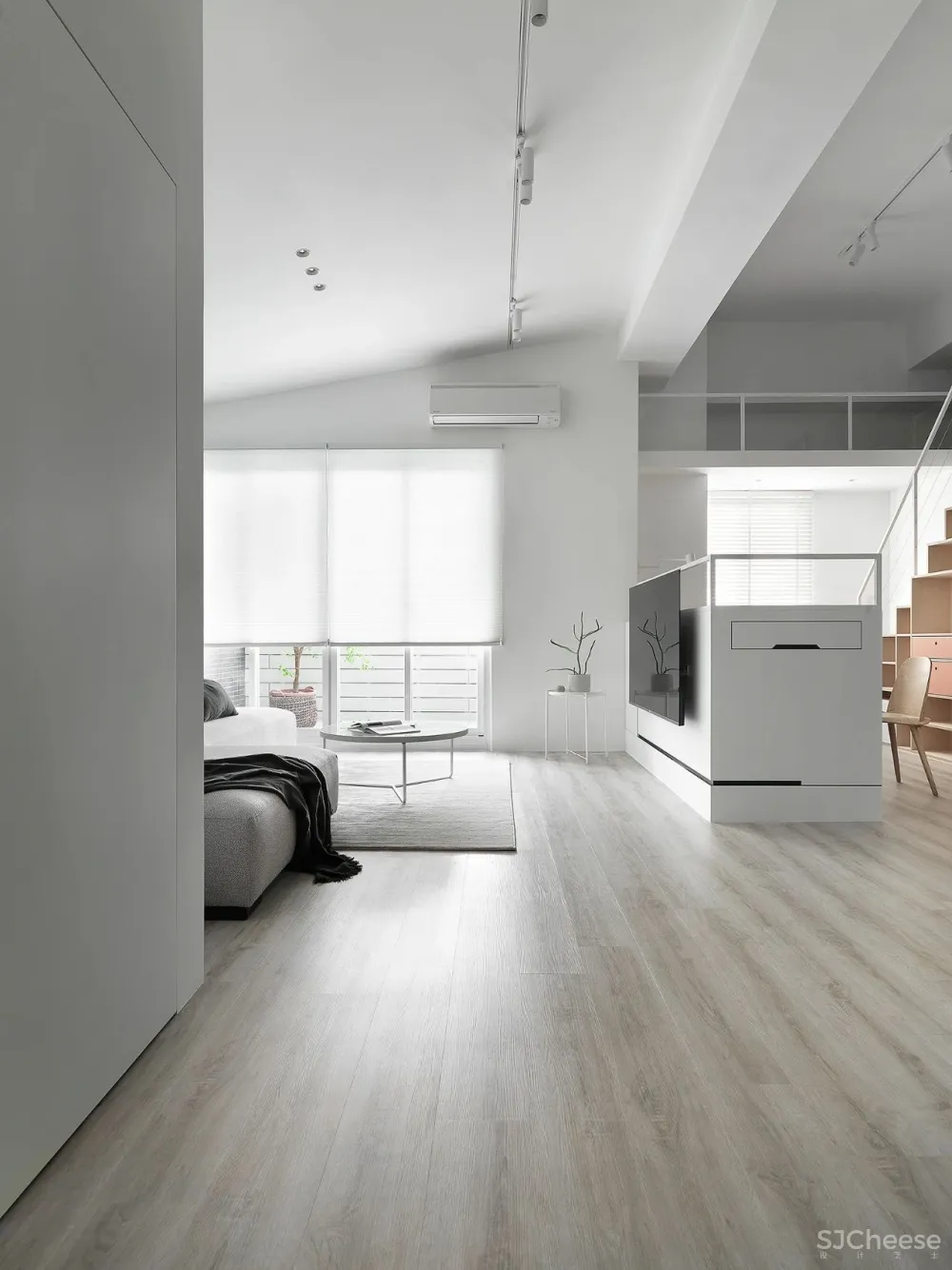 149㎡纯白原木空间，素雅舒适是家的灵魂！