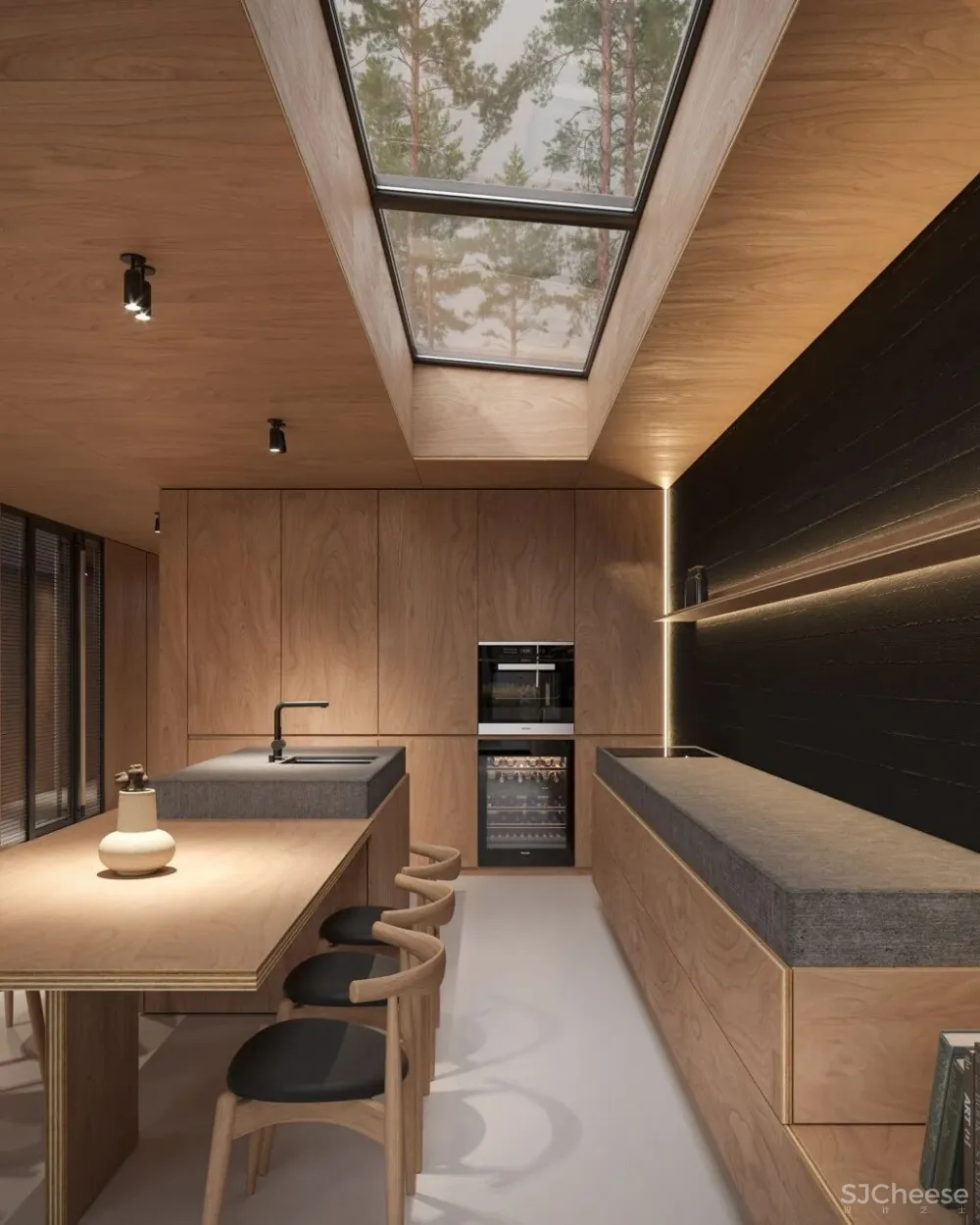 Bezmirno Architects 新作丨极简美学与自然氛围的交融