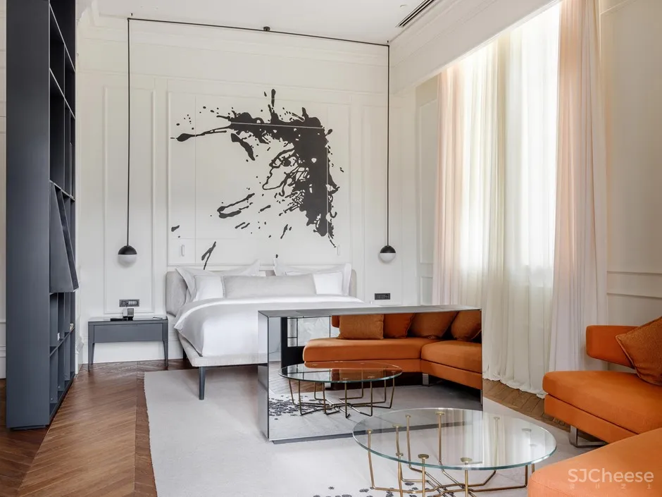 百年医院爆改五星级酒店,历史建筑表皮下,内里却这么前卫时尚