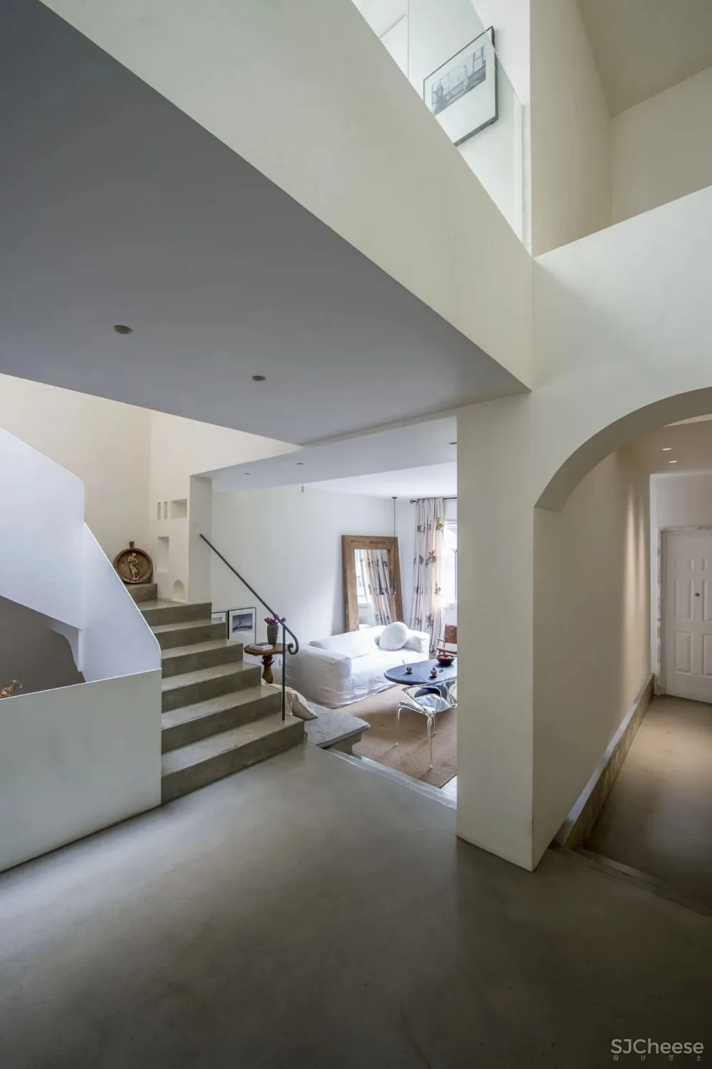 500㎡极简风别墅,返璞归真的侘寂美学!