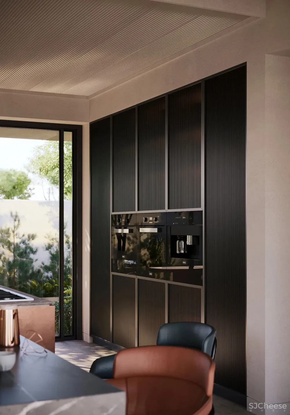 一个私宅,两个花园:一个赏景,一个娱乐