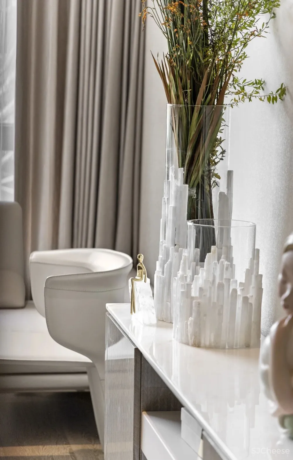 260㎡轻奢艺术大宅，优雅精致的新贵气质！【柯翊设计】