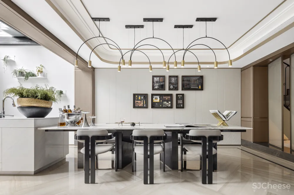 260㎡轻奢艺术大宅，优雅精致的新贵气质！【柯翊设计】